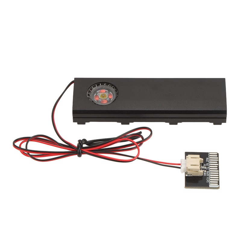 M.2 NGFF NVME SSD Heatsink Quadruple Heat Dissipation 5V Fan