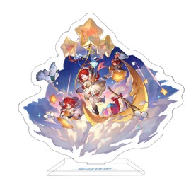 Honkai: Star Rail - Figura de acrílico con soporte de ánforo, saga de héroes, decoración de personajes (Tribios)
