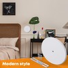 WunoShop 1 Pcs Ceiling Cover Plate, 5 inch Round Outlet