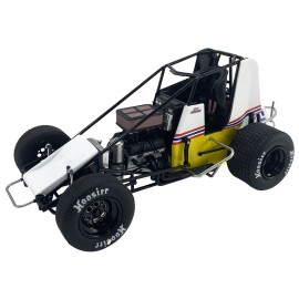 DCD Winged Sprint Car #6 2024 1/18 Diecast Wheels Featuring Bill Rose Michael Waltrip Brewing Co. Glenn Styres Racing World