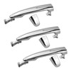 Osompar Exterior Door Handle Front/Rear Driver & Passenger Side Compatible