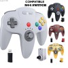 Unbranded 2.4G Wireless N64 Switch Online Controller Rumble Gamepad for