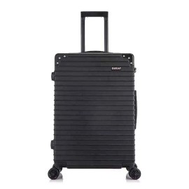 Dukap Tour Lightweight Medium 27 in. Spinner Wheels Luggage Carry-on Black
