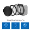 PULUZ 52mm UV + CPL Lens Filter Adapter Ring for