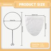 3 Pack Medium Ultra Fine Mesh Strainer Bag, Reusable Zipper