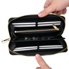 Toyonco Men's Long Wallet, Large Capacity, Genuine Leather, Luxury Leather,