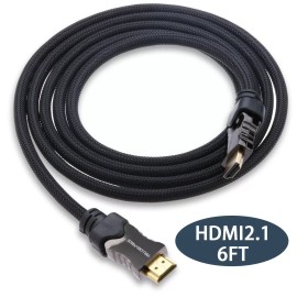 yellowprice 3-pack Ultra 8K High Speed HDMI 2.1 Cable - 6 Feet - Dynamic HDR, eARC, UHDTV