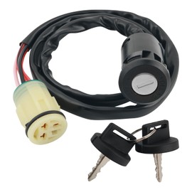 Ignition Switch with Key 35100-HR6-A61 35100-HR3-A21,Key Switch Replacement Compatible with Honda Foreman Rancher Rincon,Professional Ignition Start Switches Car Accessories