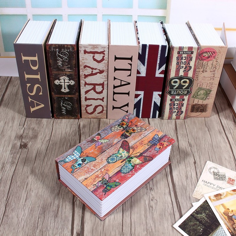 Security Box, Book-shaped Safe Box, Diversion Book Safe with Combination