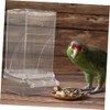 Abaodam Alimentador De Pájaros Esférico Comedero Automático con Botella De