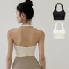 HL] Bra Pilates Pole Wear Backless Top Top Black/M