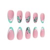 Press on Nails for Women Medium Almond Fake Nails Press