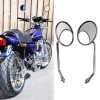 KEEPDSGN 2x Motorcycle Round Rear View Mirror For Honda Nighthawk