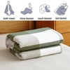 youlanhome 4-Layer Muslin 100% Cotton Blanket, Fluffy Breathable Soft Bed