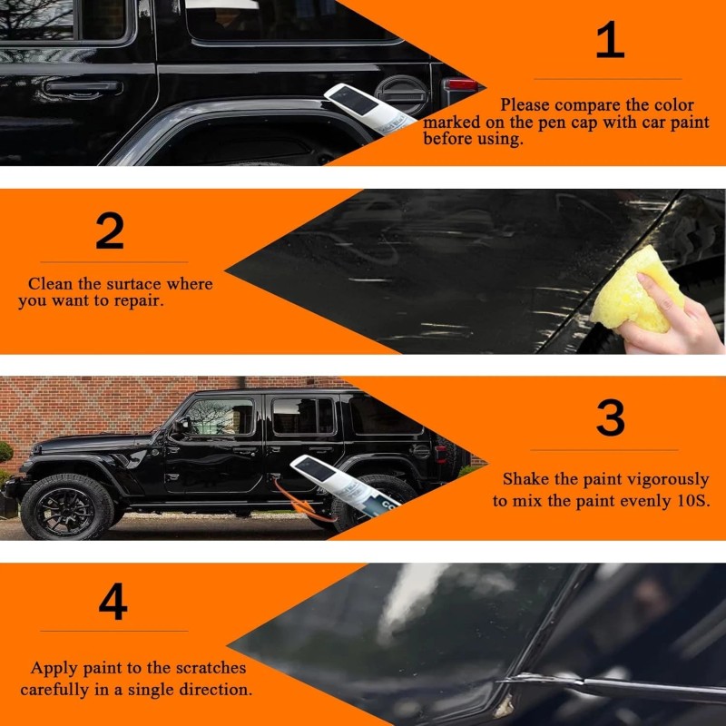 SNSIR Touch Up Paint Kit for Jeep PBM/SBM Ocean Blue