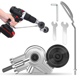 Electric Drill Plate Cutter Sheet Metal Nibbler Electric Metal Nibbler Metal Sheet Cutter for Cutting Metal Sheet Precise Cutting Portable Sheet Metal Cutting Tool