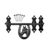Sunset Valley Metalcraft Heavy Duty Horseshoe Barn Door Latch, Stall