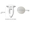 STORE FIXTURES DIRECT 3" H Acrylic Front Fence for Gondola