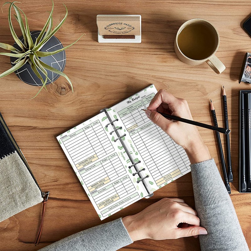 2025 Planner Month Week and Expense Tracker Paper Kit, for