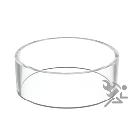 3" Decorative Gazing Reflection Balls Spheres Globes Orbs Pedestal Display Stand Ring, 3 Pack