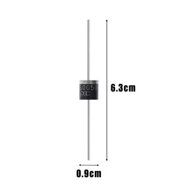 GERUI Schottky Diode Axial 30SQ050 15SQ045 20SQ050 30SQ100 10SQ100 30A 15A 10A 20A for Solar Panel Parallel Reflow Protection Diodes, High Voltage Diode, Rectifier (30SQ050, Brand New, 2015, 20, 20)