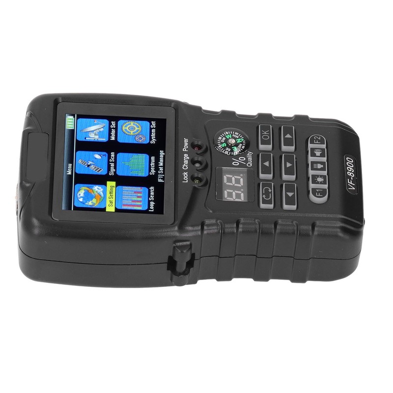 Satellite Finder Meter Digital Signal Measuring Detector 950‑2150MHz 2.4in HD