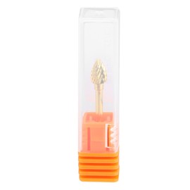 VOCOSTE Tungsten Steel Nail Drill Bits Set for Acrylic Nails, 3/32 Inch Cone Bit Professional Nail File Bits Nail Art Tools, Manicure Pedicure Shapen Remove