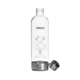 ALXEDO | Botella ALXfizz de Plástico 1L Ajolote para Gasificador de Agua | Durabilidad y Portabilidad | Libre de BPA | Sin Olores ni Sabores | Compatibles con Gasificadores ALXfizz