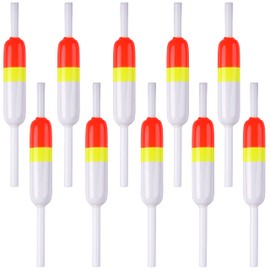 Slip Bobbers Fishing Floats and Bobbers Wood Slip Bobbers for Crappie Fishing Bobbers Spring Slip Bobbers Fishing Float Catfish Panfish Walleyes Fishing Tackle Accessories, 5/10pcs