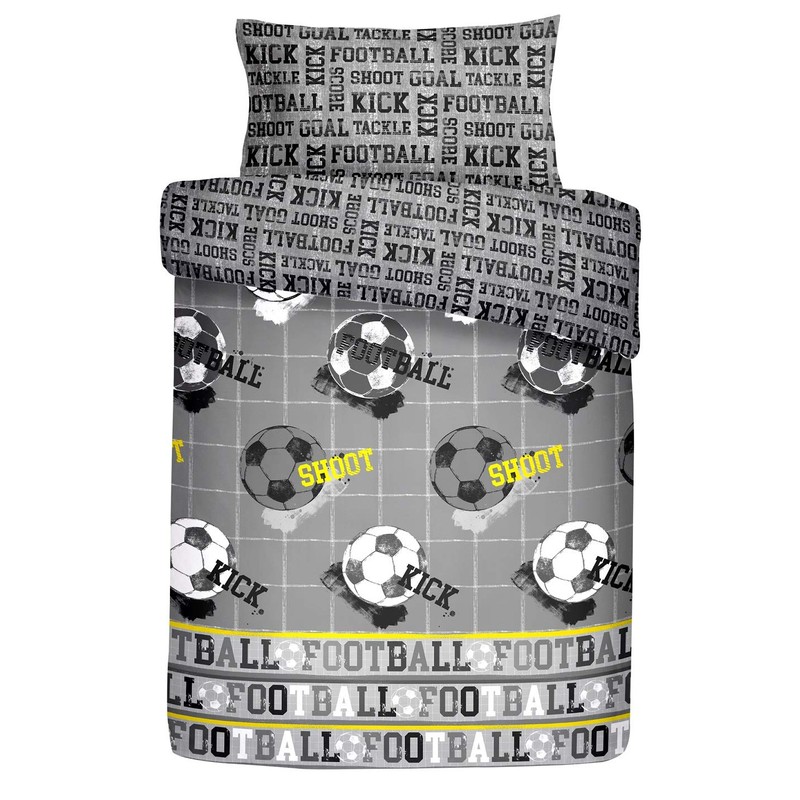 Bedlam - Football - Childrens Duvet Cover Set | Single