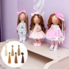 DICOSMETIC Doll Wig Hair 14 cm Roll Short Doll Hair