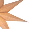 GURU SHOP Foldable Advent Light Paper Star, Christmas Star 60