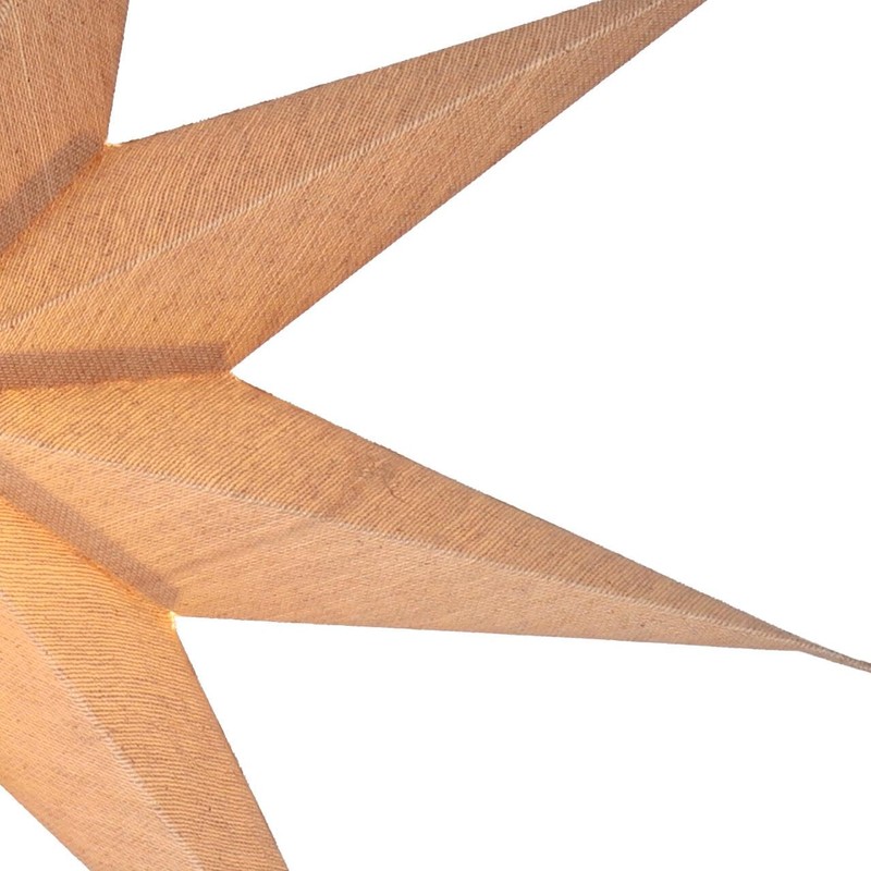 GURU SHOP Foldable Advent Light Paper Star, Christmas Star 60