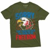 Fourth of July Funny Shirt Freedom American USA Patriotic Eagle