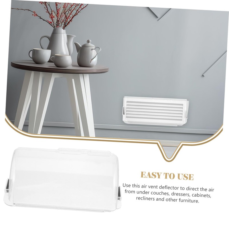 OSALADI 2pcs Adjustable Air Vent Deflectors Magnetic Ac Vent Covers