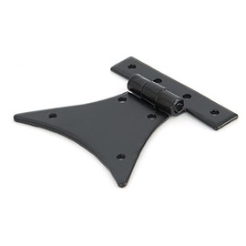From The Anvil Black 3.25 Inch Half Butterfly Hinge (Pair)