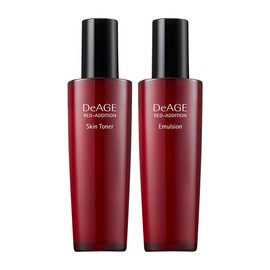Charmzone Deage Red Edition 2-piece basic set skin 120ml + emulsion 120ml single item / 참존 디에이지 레드 에디션 2종 기초세트 스킨 120ml + 에멀전 120ml 단품