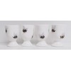 Bees Egg Cups Set of 6 Fine Bone China Bumblebee