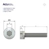 Accu - M6 x 30mm Full Thread Cap Head Screws