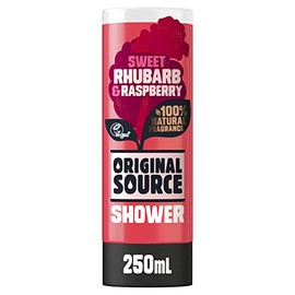 Original Source Duschgel Rhabarber und Himbeere, 250 ml