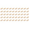 50pcs Teeth Interproximal Wedge Stainless Steel Heat Resistant Dental Matrix