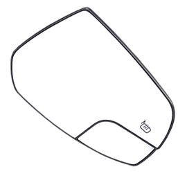 RAGBUSCLE Heated Blind Spot Mirror Glass Side Mirror Glass with Heater, Compatible with Ford Escape 2017-2019, Replacement GJ5Z17K707A‌, FD400GL‌, GJ5Z17K707G‌, FO1324172‌, Right Passenger Side