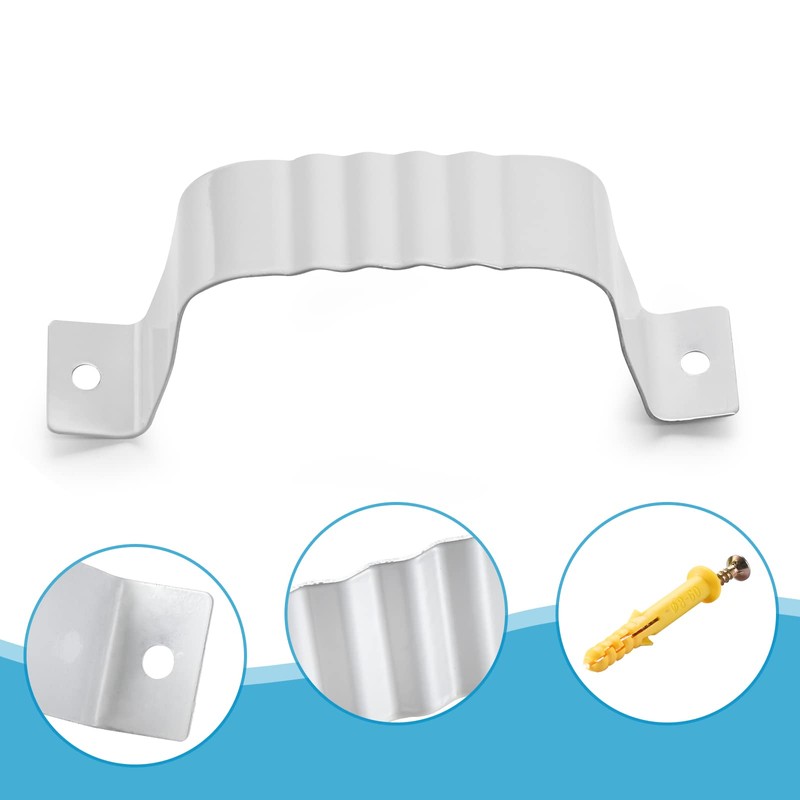 VYH Downspout Adapter Gutter Downspout Strap 3x4 Leader Strap 3x4