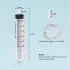 30 Pack 30ml Plastic Syringe, Syringe Tools Individually Wrapped with