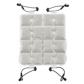 Takeda Corporation JYI81882 [Backpack, Cool, Heat Protection] Gray, 8.7 x 11.0 x 0.8 inches (22 x 28 x 2 cm), Ice Sheet for Backpack, String Included