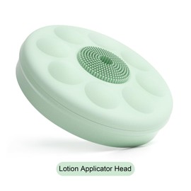 Oh,XIYU. Electric Body Brush Bath Brush Head - Lotion Applicator Head, Pale Cypress Green, Only Suitable for Oh,XIYU. XY1 Electric Bath Brush