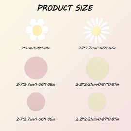 Daisy Decorative Confetti Flowers Confetti Pastel for Girls, Baby Shower, Wedding, Table Decoration, Birthday, Party Accessories