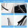 Dfacio 11Pcs Crevice Cleaning Brush Set, Hard Bristle Cleaning Supplies