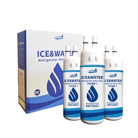 EDR1RXD1 water filter replacement, for Whirlpool W10295370A Everydrop Filter 1 Kenmore 46-9930,46-9081 Compatible with DR1RXD1B, KAD1RXD1,WHR1RXD1, P4RFKB2, P8RFWB2L, 9930,9930P (3)