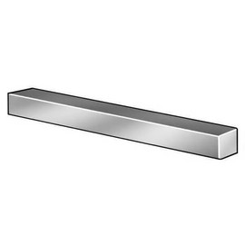 MOLLIFII Oversized Key Stock, 12 in L, 1/4 in W, 1/4 in H, Carbon Steel, Mfr: WWG360250025012-A